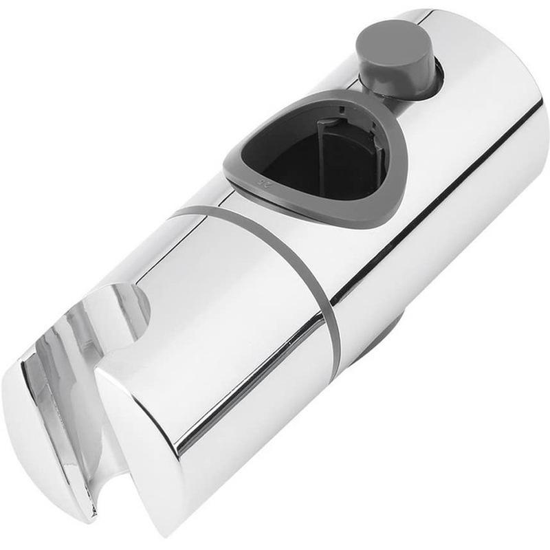 Bathroom accessories button shower head lifting base nozzle bracket chrome-plated adjustable middle socket sliding sleeve Bathroom accessories button shower head lifting base nozzle bracket chrome-plated adjustable middle socket sliding sleeve