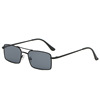 Retro sunglasses, marine metal fashionable glasses, European style