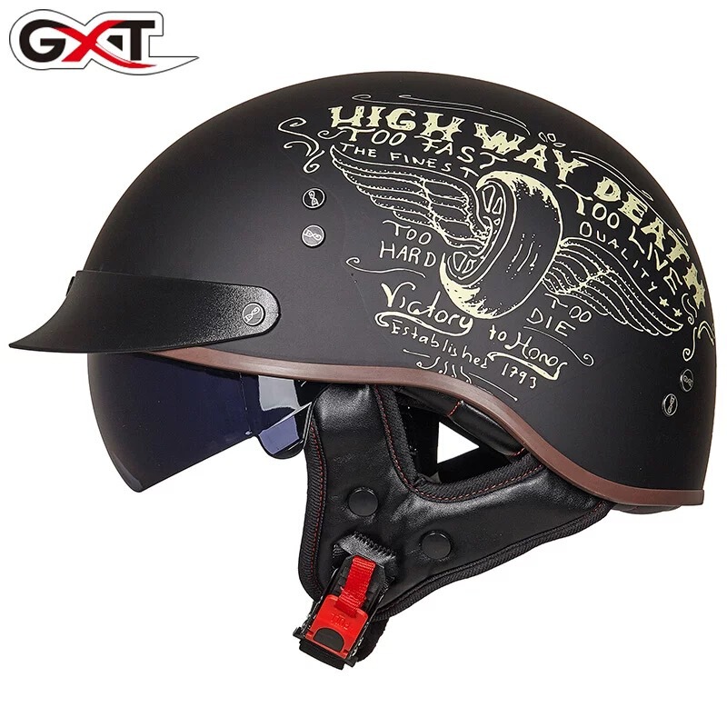Summer Motorcycle Helmets, Riding Electric Bike Helmets, Harley Helmets, Spring and Autumn Retro Half Helmets, Men's and Women's Helmets Wholesale Summer Motorcycle Helmets, Riding Electric Bike Helmets, Harley Helmets, Spring and Autumn Retro Half Helmets, Men's and Women's Helmets Wholesale