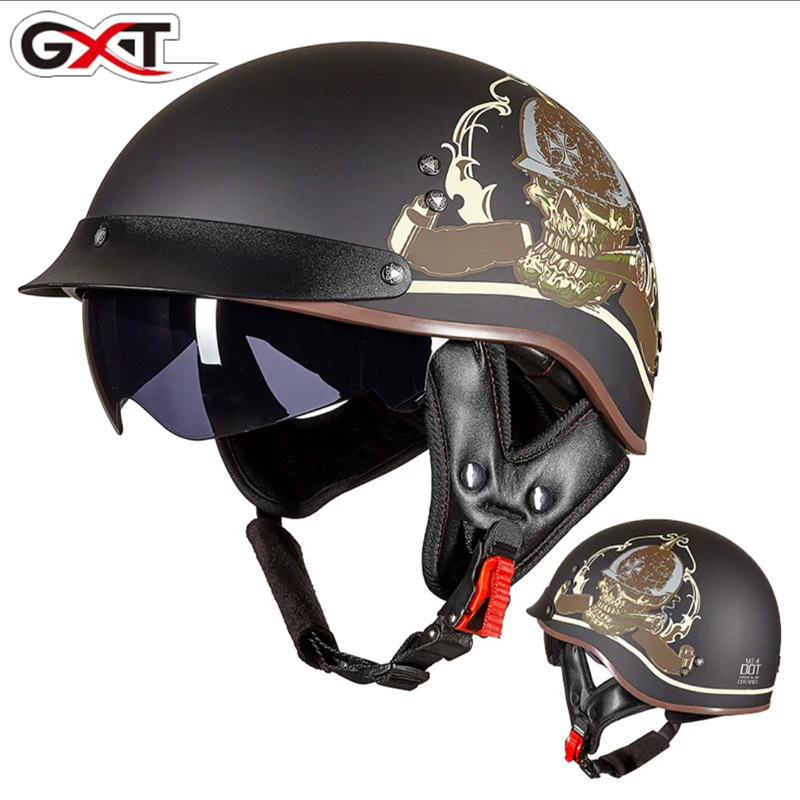 Motosiklet kaskı (dəbilqə) – Ha Lei Helmet - cigar-m