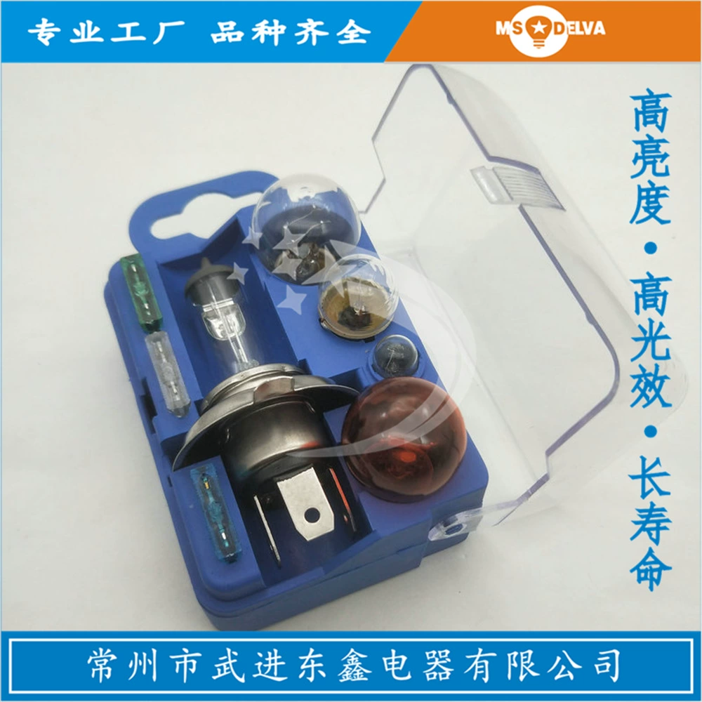 H4 8-Piece автомобиль лампы комбинации больше, чем костюм модели галогенные автомобильные лампы аварийный Ремонтный комплект оптом