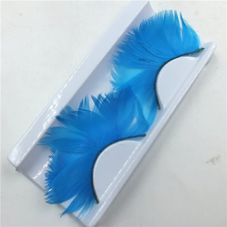 Blue false eyelashes, wholesale