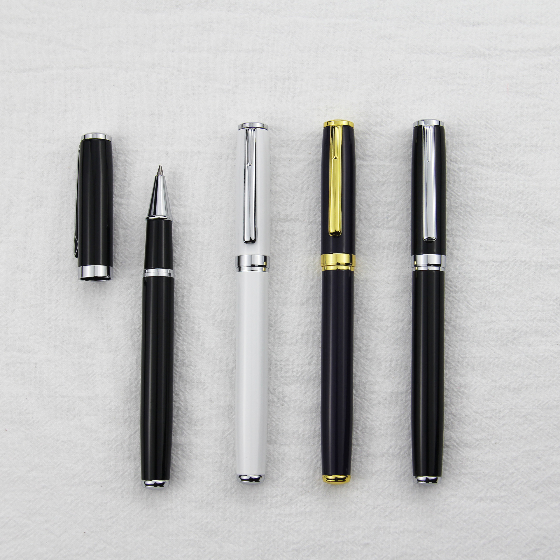 High-End Metal Ballpoint Pen for Business, Hotel, Signature, Office, Gift, Promotional, Custom Logo, Color, and Sleeve Pen