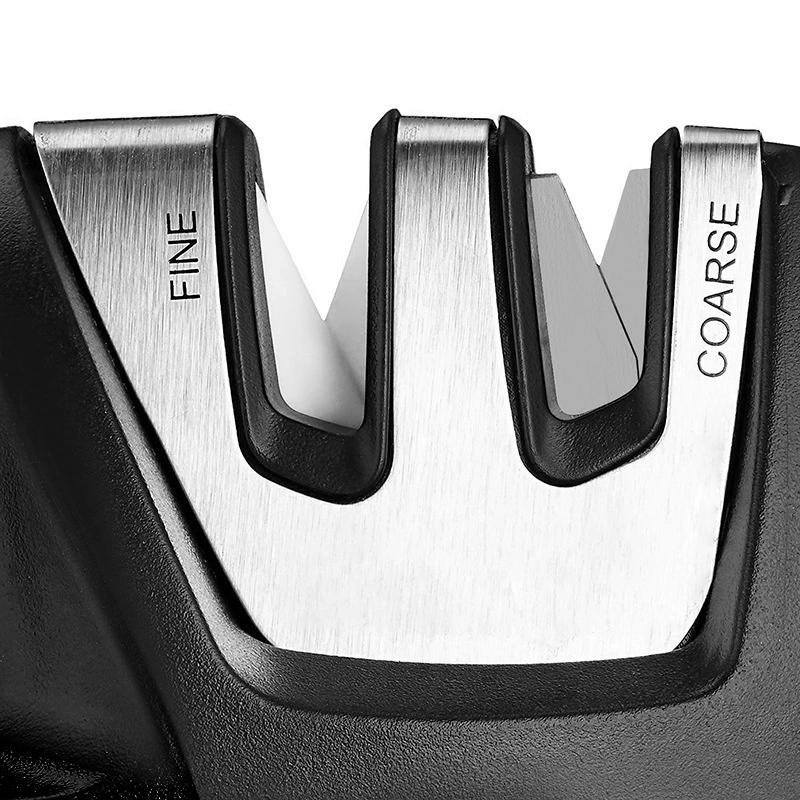 Ready-made quick grindable knife sharpening tool Portable home knife sharpener Two-stage mouse-shaped mini knife sharpener