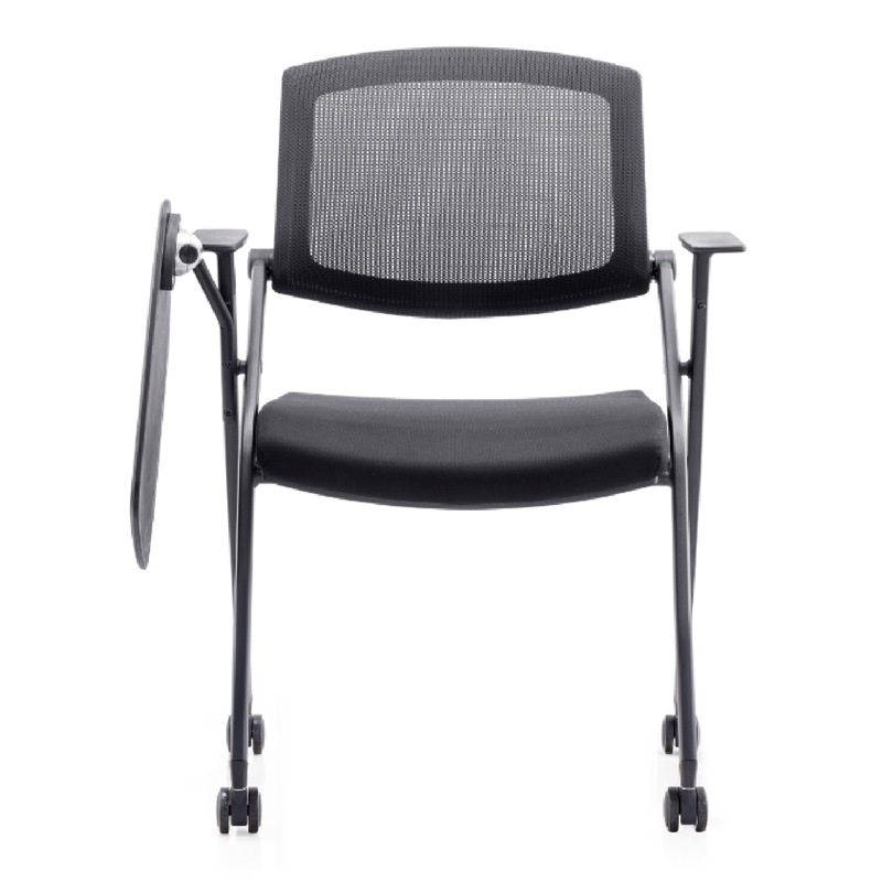 一件代发折叠书桌会议培训椅学校智慧课室带写字板培训椅