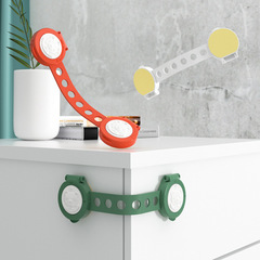 Baby Door Drawer Lock, Child Safety Lock Anti-Entanglement Refrigerator Cabinet Door Fridge Lock Drawer Cabinet Lock Anti-Open Lever