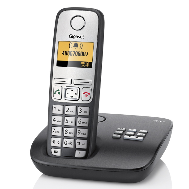 GIGASET/C510A Cordless Telephone - Standalone Unit with Chinese/English Menu - Landline - Wireless Telephone