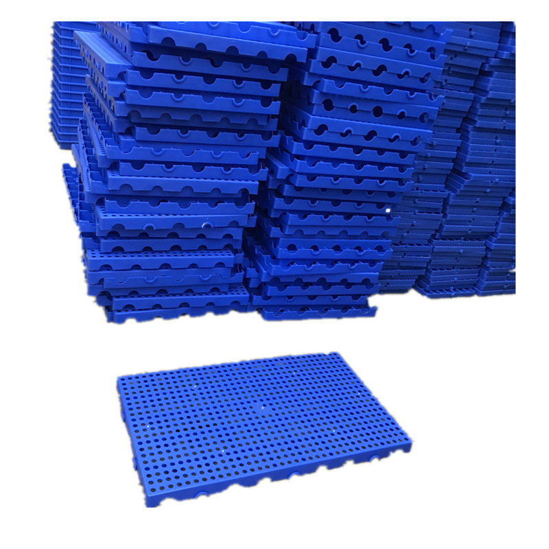 厂家现货全新料PE材质塑料托盘 加厚防潮垫板 冷库库房垫地板