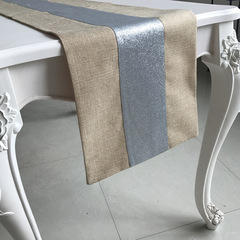 跨境亮鑽 拼麻 現代簡歐桌旗 新中式桌布歐韓品質節日桌布