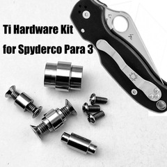 Spider C223 titanium alloy handle screw for locking knife set complete set of screws, titanium handle, Spyderco Para3