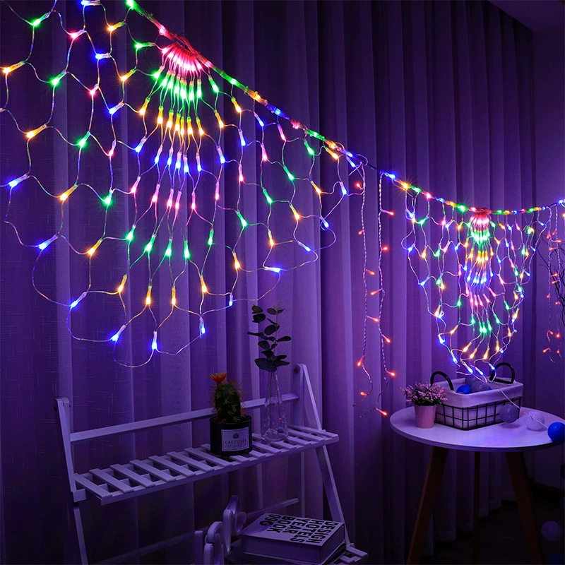 LED рождественские украшения для помещения, огни