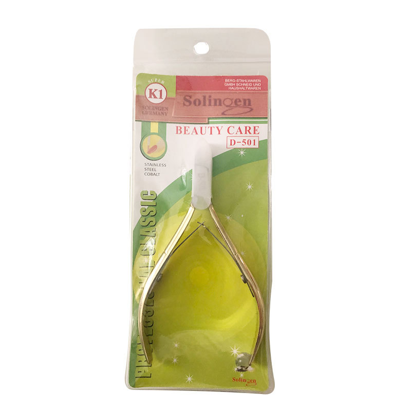 Corta cutículas Profesional de Acero Inoxidable, para Pedicura