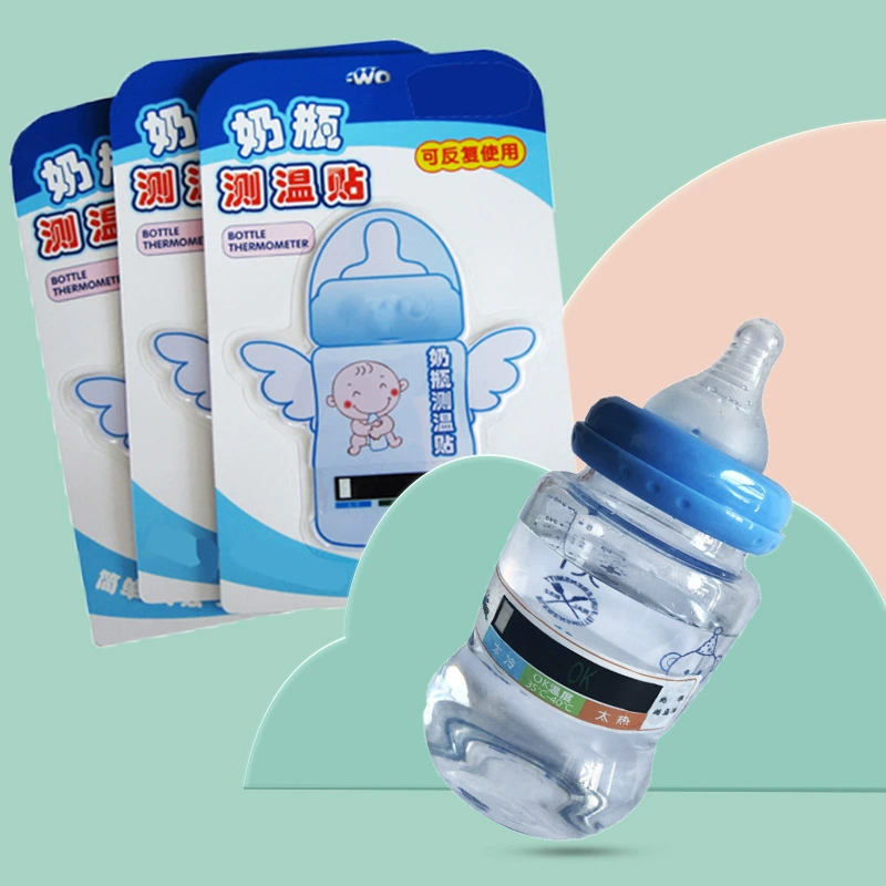 ЖК-бутылка для измерения температуры паста термометр для бутылочек непрерывное измерение температуры паста для детской бутылочки