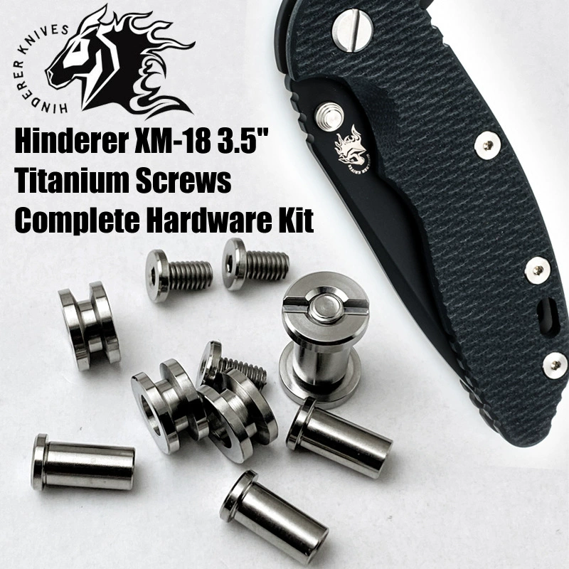 Hinderer XM-18 винт хвостовика Винт шпинделя Винт из титанового сплава XM18 винт хвостовика опорного вала