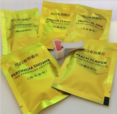 Air outlet fragrance tablets refill pack car air conditioner air outlet aromatherapy pack card slot accessories air outlet fragrance cotton clip refill pack