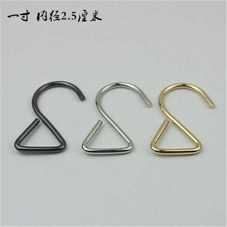 Аксессуары для багажа Вешалка из железной проволоки 2-образная Пряжка крючка S крючок внутренний диаметр 6 минут 2 см 3,8 диаметр проволоки
