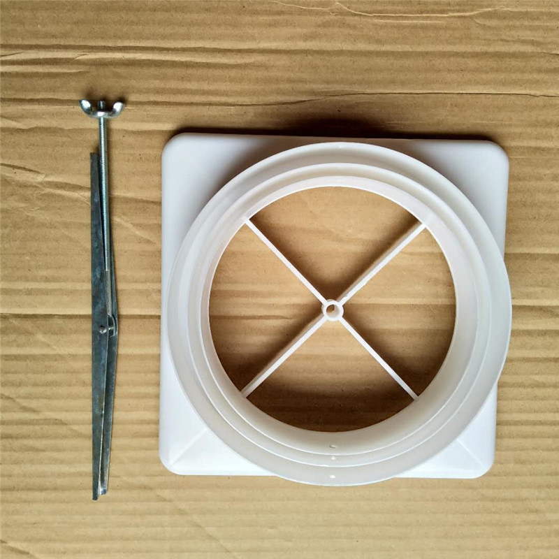 现货批发烟道塑料止回阀油烟机十字止逆阀厨房出风口单向阀防烟宝