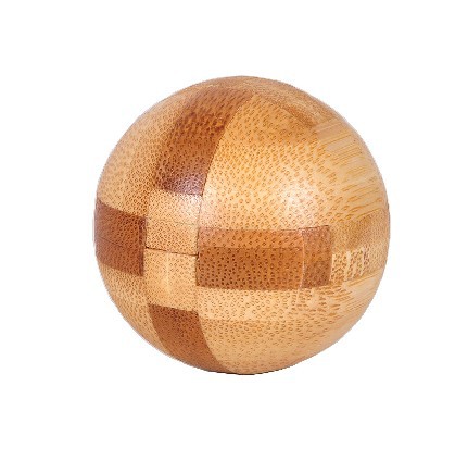 Tamaño pequeño juguetes de inteligencia de bambú Kong Ming bloqueo Luban bloqueo bola bloqueo cuadrado bloqueo tetraédrico diez Júpiter bloqueo barril de vino bloqueo