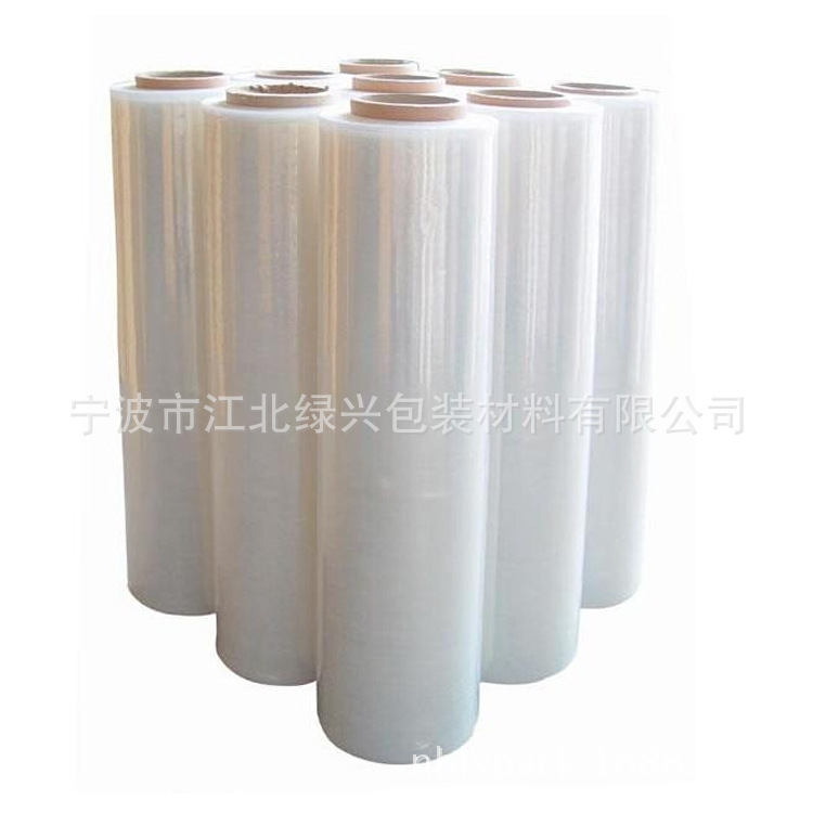 宁波工厂供应优质缠绕膜 包装膜 打包膜物流发货防水工业保鲜膜