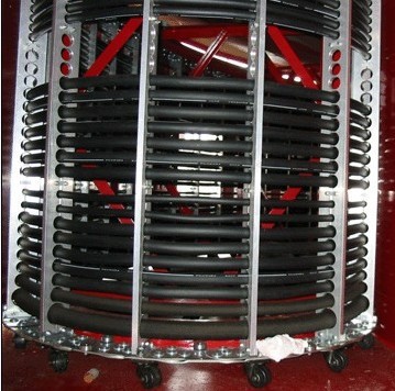 高线卸卷站TL115钢铝拖链钢制卸卷站坦克链链条