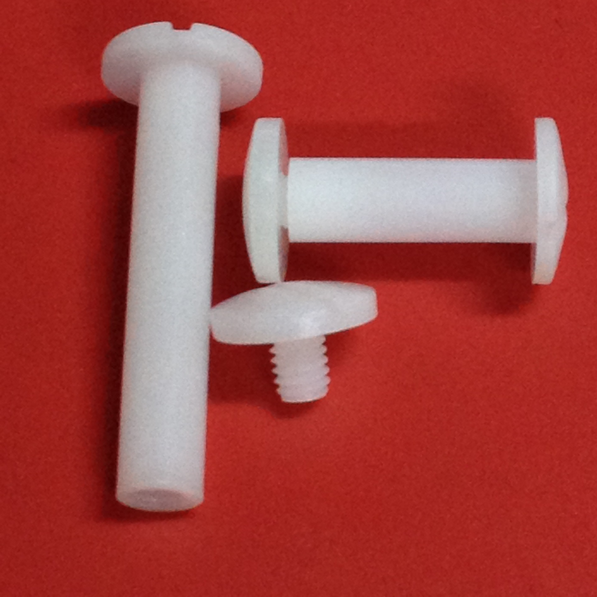 对锁螺丝十字头螺丝一字槽塑胶螺丝塑料对锁螺丝塑料文件扣帐本钉