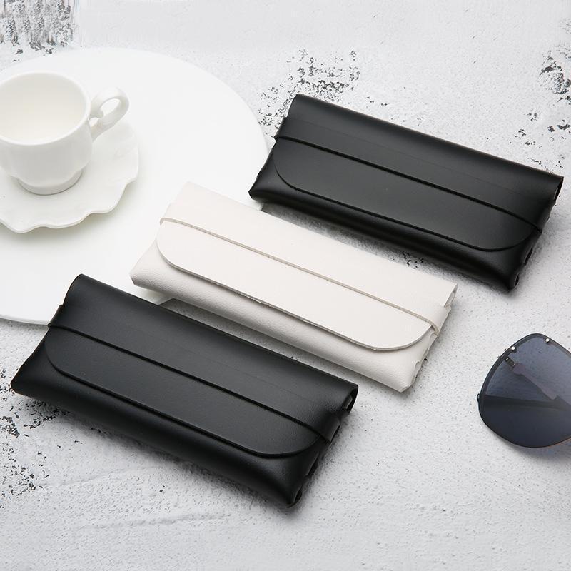 Fashion Glasses Case Women's Leather Handmade Glasses Case Durable Portable Cassette Leather Glasses Soft Bag Myopia Glasses Case Fashion Glasses Case Women's Leather Handmade Glasses Case Durable Portable Cassette Leather Glasses Soft Bag Myopia Glasses Case