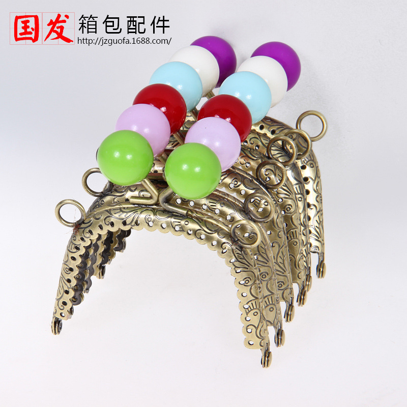 Para hacer productos: 8CM arco dragón-fénix flores de encaje caramelo oro 24 colores opcionales 0040 - GT