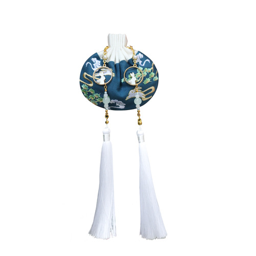 Qian Li Dragon Boat Festival Aroma sachet Embroidery Sachet Empty Bag Jade Rabbit Aroma Sachet New Year Ancient Style Hanfu Ornament Wholesale