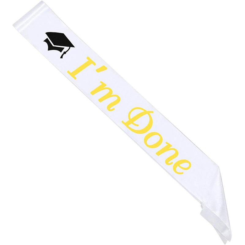 Amazon Supply 2020 nuevos suministros correa de hombro para fiestas de graduación Corona traje de temporada de Graduación