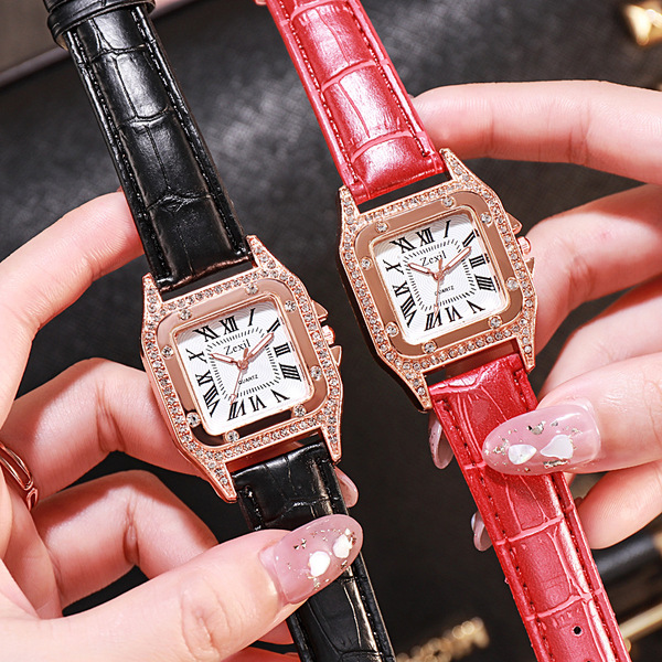 square swiss watch