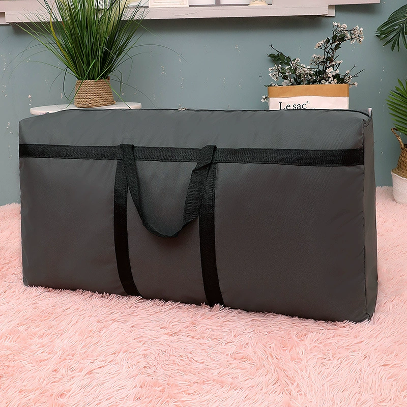 Moving Storage Bag, Thickened Oxford Cloth, Large Capacity 80–240 L, Navy/Gray/Black