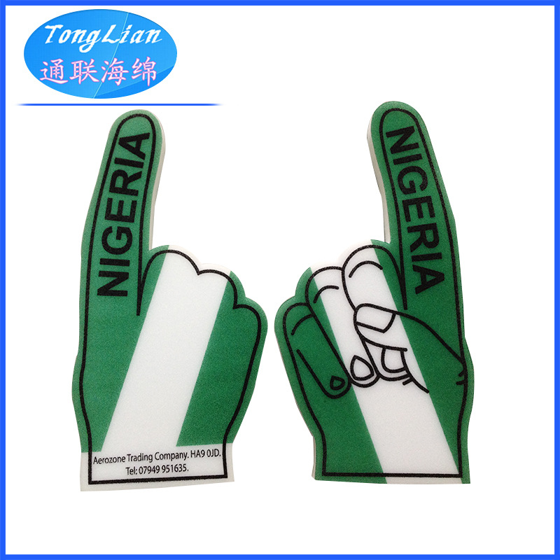 长期批发 国旗系列海绵手掌 啦啦队专用印花海绵手掌