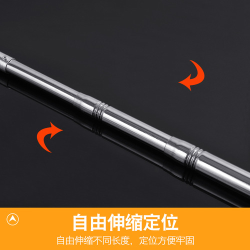 Fishing supplies stainless steel net fishing rod large objects stainless steel net fishing gear telescopic rod fish fishing net rod wholesale