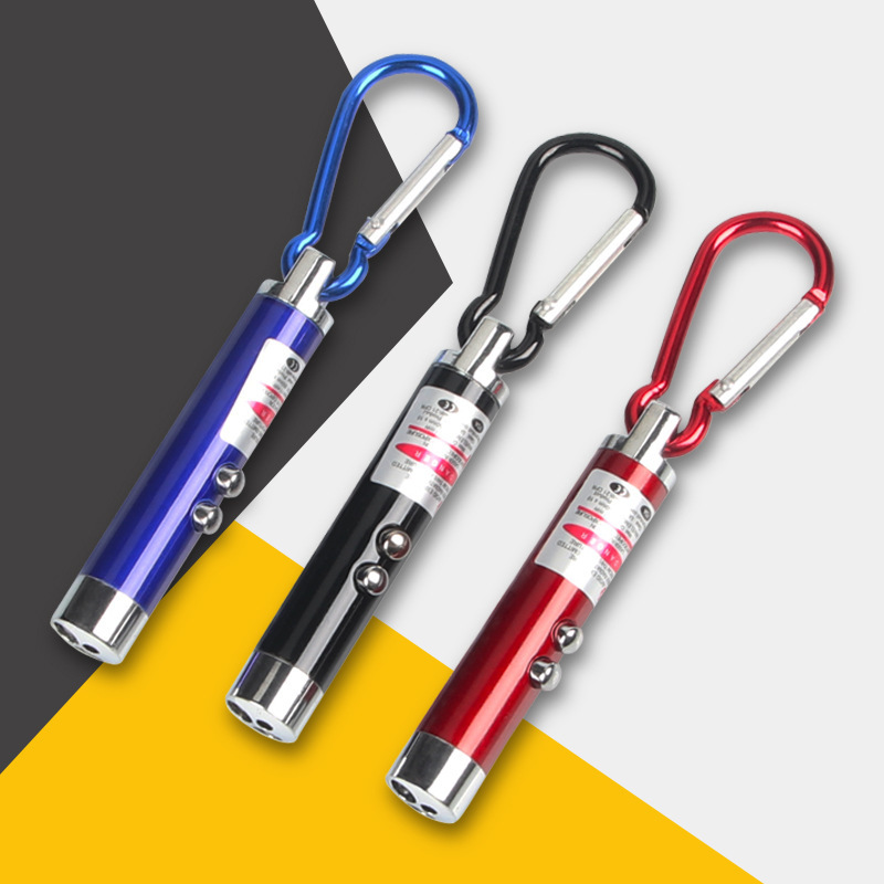 Multifunctional laser pointer three-in-one mini gift money detector LED lighting portable anti-counterfeiting detection UV lamp