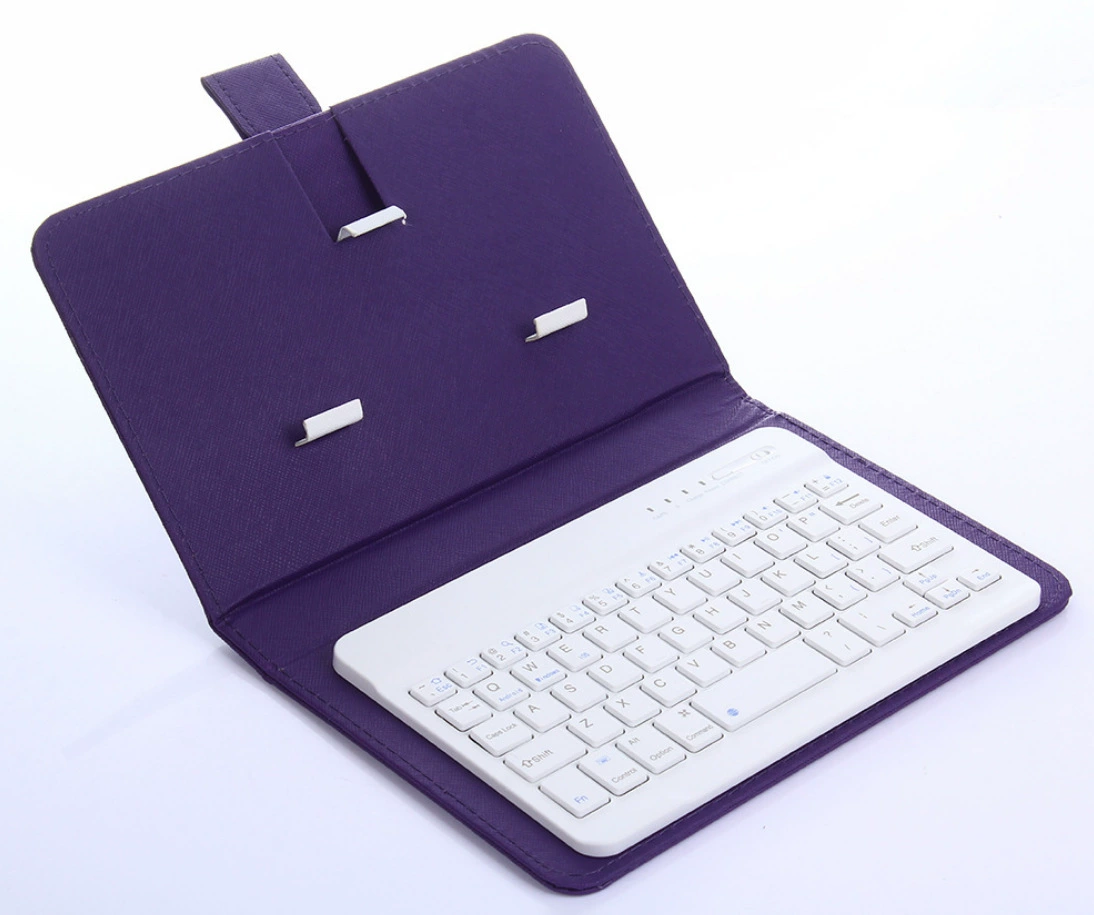 Universal Bluetooth Keyboard Case, 7–8 inch, Magnetic Stand, Multi-Color Options