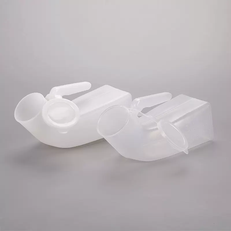 家用全新料男士1000ML半透明 PP 尿壶 可高温消毒厂家直销