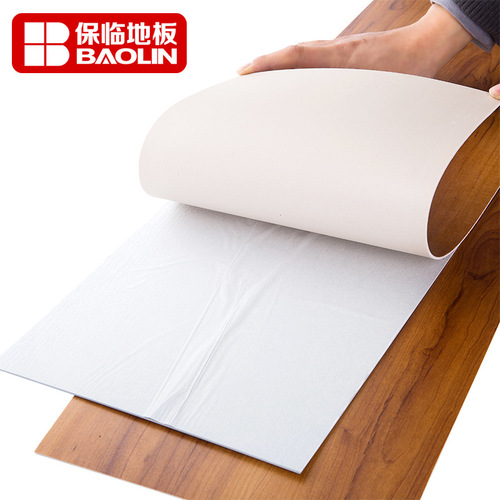 PVC Self-Adhesive Balcony Kitchen Bathroom Waterproof Self-Adhesive Floor Mat Thick Cement Floor Tile