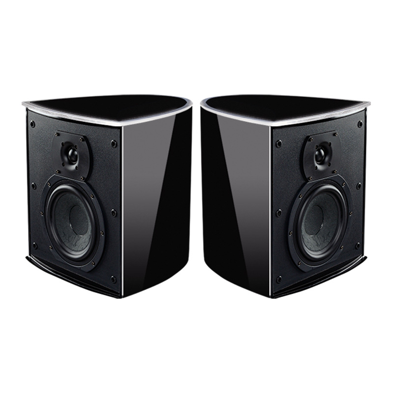 Factory Direct sales Onee Road bookshelf home speaker fever HIFI piano paint black wooden audio Home Audio