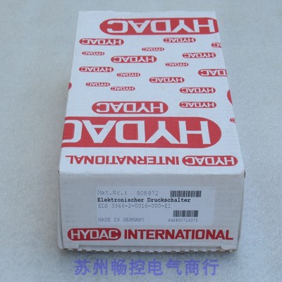 全新德国贺德克HYDAC压力开关 EDS 3346-2-0016-000-E1 现货