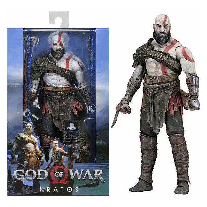 Juega a Shangying NECA God of War 4 Kratos God of War7-inch modelo de juguete modelo hecho a mano