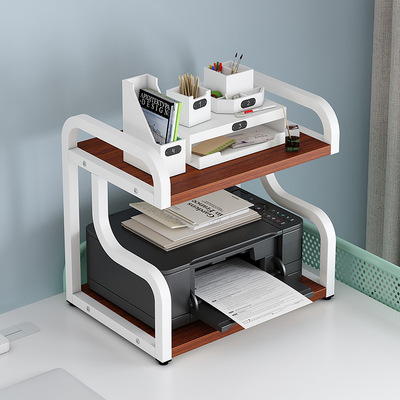 2 층 흰색 프레임 + 티크 색상