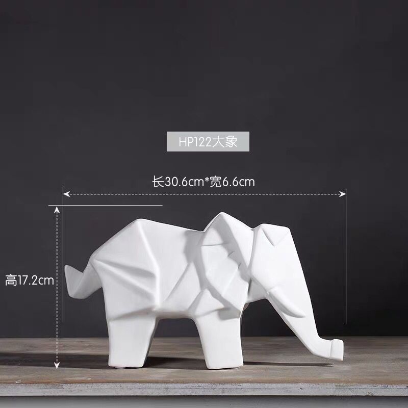 Elefante creativo adornos un par de artesanías inauguración regalos Oficina Mesa salón gabinete del vino decoraciones para el hogar