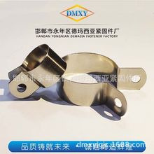 304不锈钢接地卡子 管卡 地线卡扣抱箍钢管接地线抱箍现货