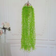 垂柳过江龙藤条仿真植物绿色壁挂仿真水草墙面装饰柳叶绿植装饰