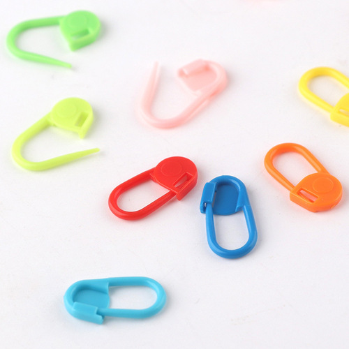 Plastic sewing knitted sweater marker buckle wool crochet pin marker knitting marker needle fixed buckle buckle