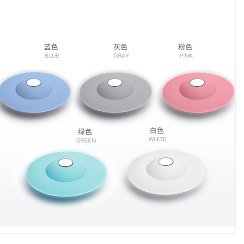 Press-in sink fly disc drain cover same model drain outlet hair filter anti-clogging spring jump sink filter core