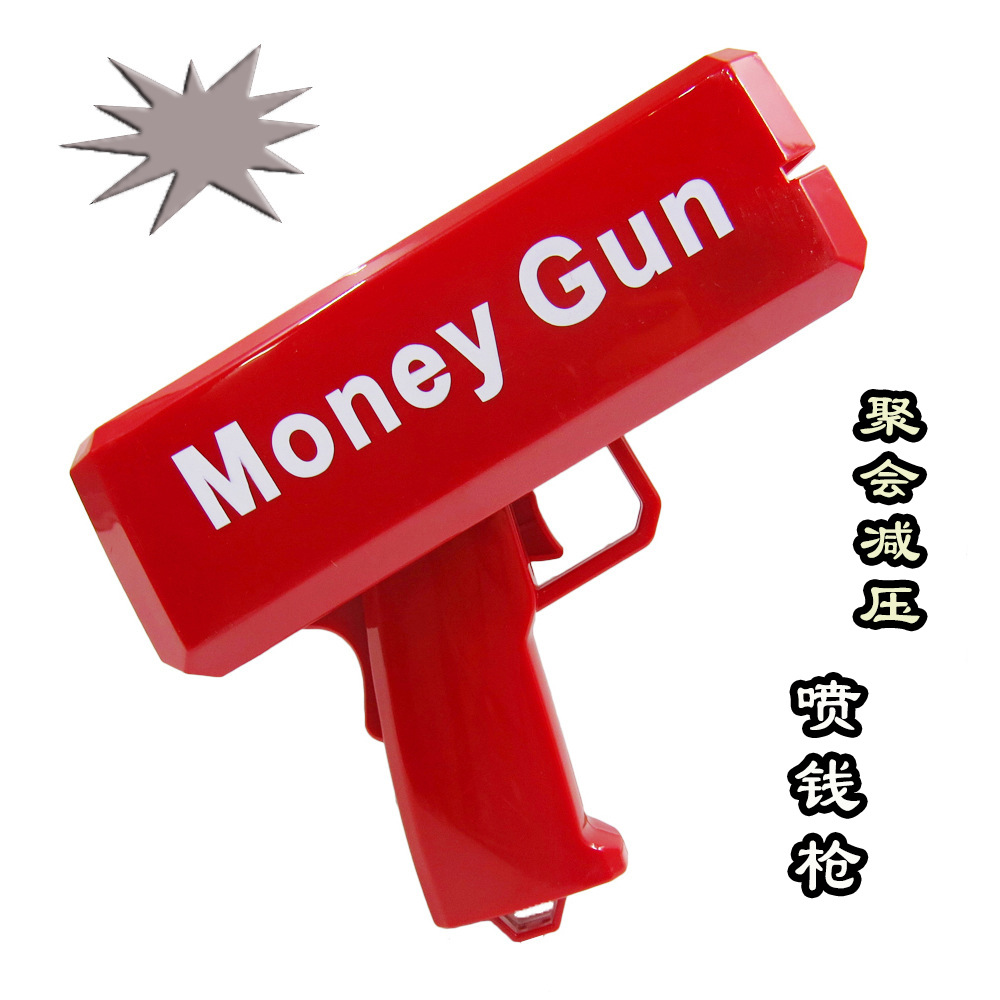 Nuevo dinero exótico Pistola dinero Pistola Super Gun $ Superne juguete Pistola tirano Pistola de juguete
