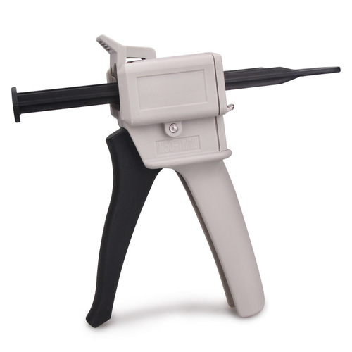 50ml AB glue gun manual glue dispensing tool, 1:1 and 2:1 ratio, AB glue cartridge glue applicator, two-component glue gun
