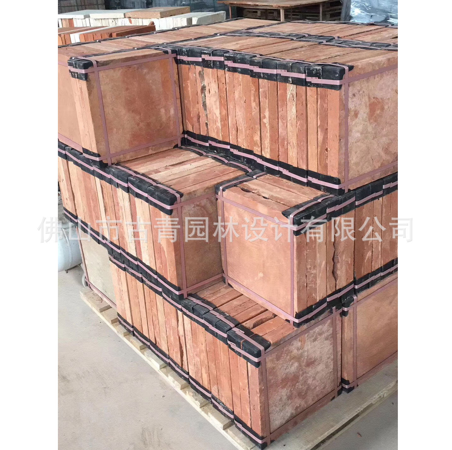 长期供应豪城古建中式古典风格地面红阶砖金砖防潮红砖岭南红方砖