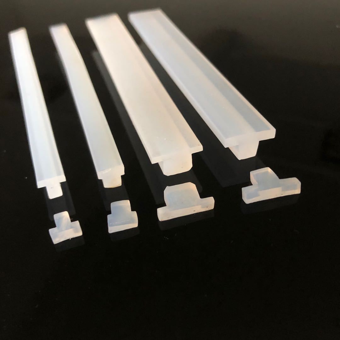 供应晒版机T型封口密封胶条 电池侧封顶封T型硅胶条